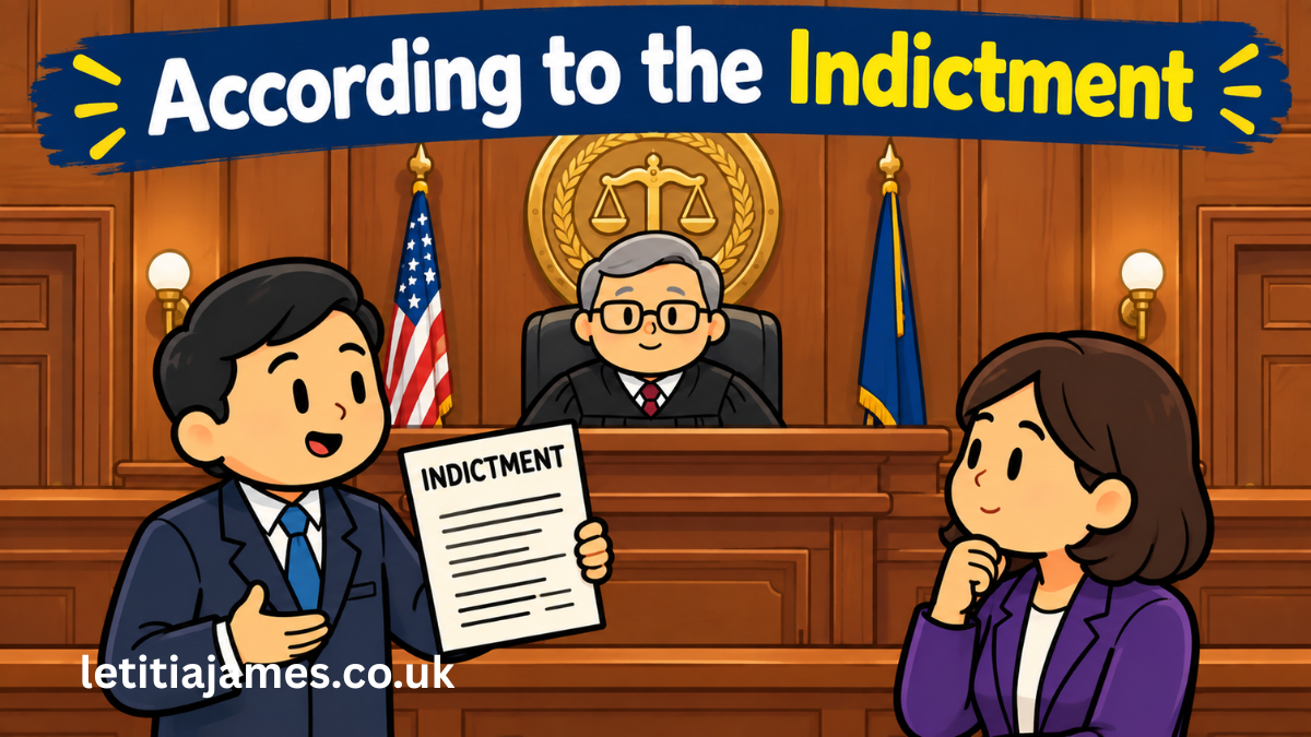 According to the Indictment